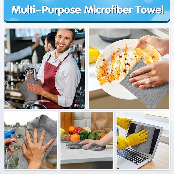 FIXSMITH Shop Towels, Microfiber Towels - Image 3