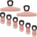 COOK WITH COLOR Bag Clips, Heavy Duty Chip Clip and Refrigerator Magnet Clips by COOKWITHCOLOR