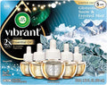 Air Wick Plug In Advanced Scented Oil, Glistening Snow + Frosted Mint, Air by AirWick