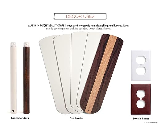 MATCH 'N PATCH Realistic Wood Grain Repair Tape - Image 4