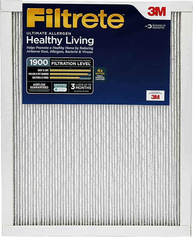 Filtrete 20x25x1 AC Furnace Air Filter, MERV 13, MPR 1900, Premium Allergen - Image 4