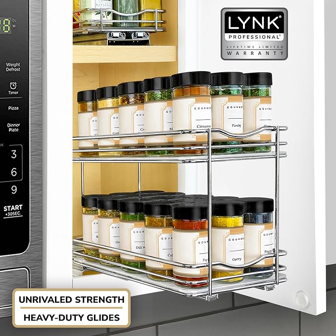 LYNK PROFESSIONAL® Pull Out Spice Rack Organizer - Image 7