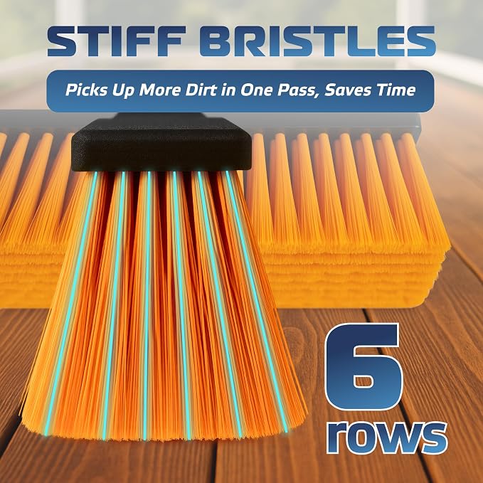 DSV Standard 18’’ Push Broom Outdoor Heavy Duty - Image 3