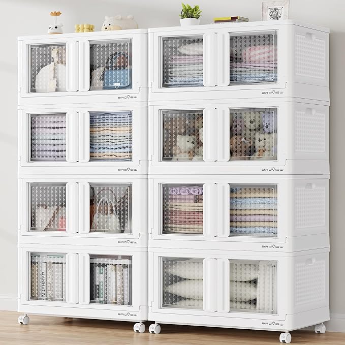 BROVIEW 160Gal Stackable Storage Bins by BROVIEW-EnjoytheArtofLife