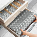 Drawer and Shelf Liner for Kitchen Cabinets Non-Adhesive, Non-Slip Cabinet by GOPAS