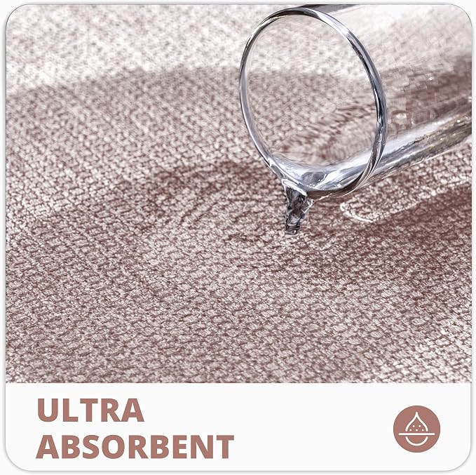 Bath Mat, Ultra Thin Bathroom Runner Rugs, Large Bath Mats - Image 3