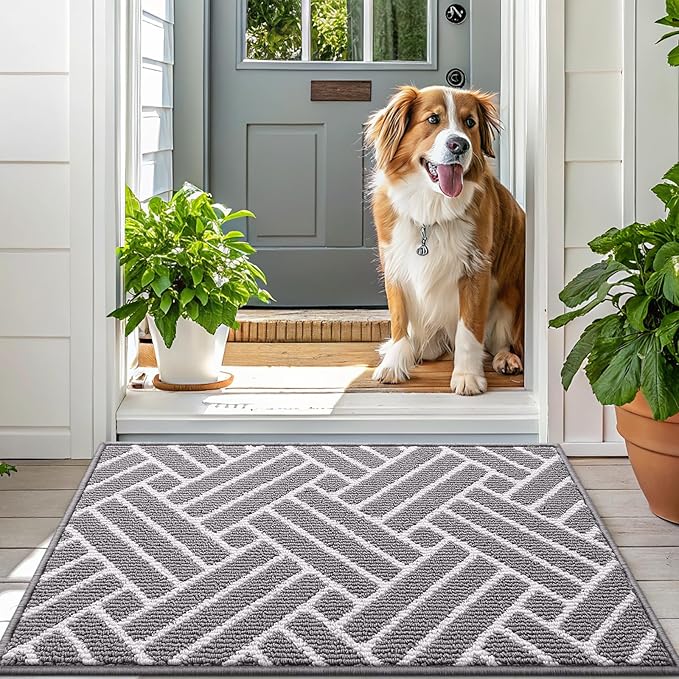OLANLY Indoor Door Mat, 48x32 Inch, Dirt Resistant and Absorbent, Non-Slip - Image 6