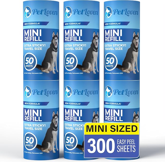 PetLovers Extra Sticky Lint Roller Mega Value Set by PetLovers