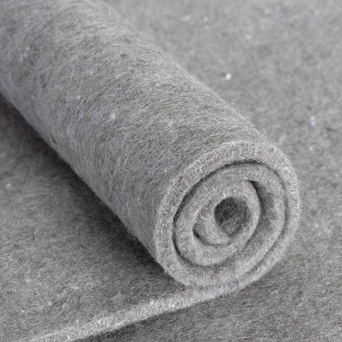 RUGPADUSA - Eco-Plush - 8'x11' - 3/8" Thick - 100% Felt - Extra Cushioned Rug - Image 5
