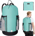 BALEINE 120L Laundry Bag Backpack, 900D Oxford Fabric Large Travel Laundry Bags by BALEINE