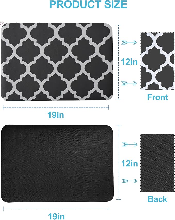 Dish Drying Mat for Kitchen Counter, Hide Stain Anti Absorbent for Kitchen - Image 7