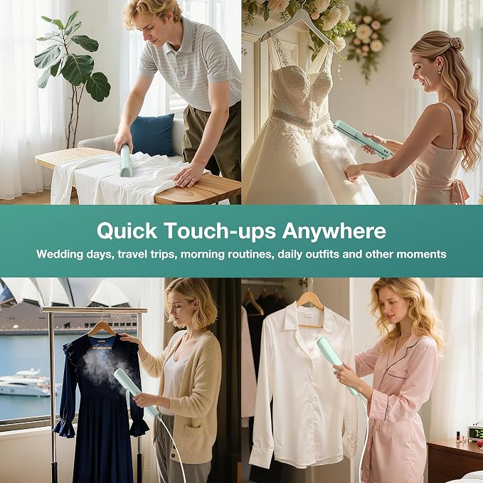 Newbealer 3in1 Clamp Travel Steam Iron - Image 9