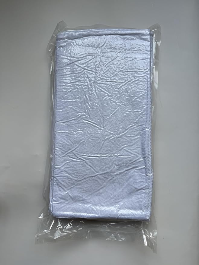 White Microfiber Cleaning Cloth 13"x13", Ultra Soft Absorbent Microfiber - Image 10