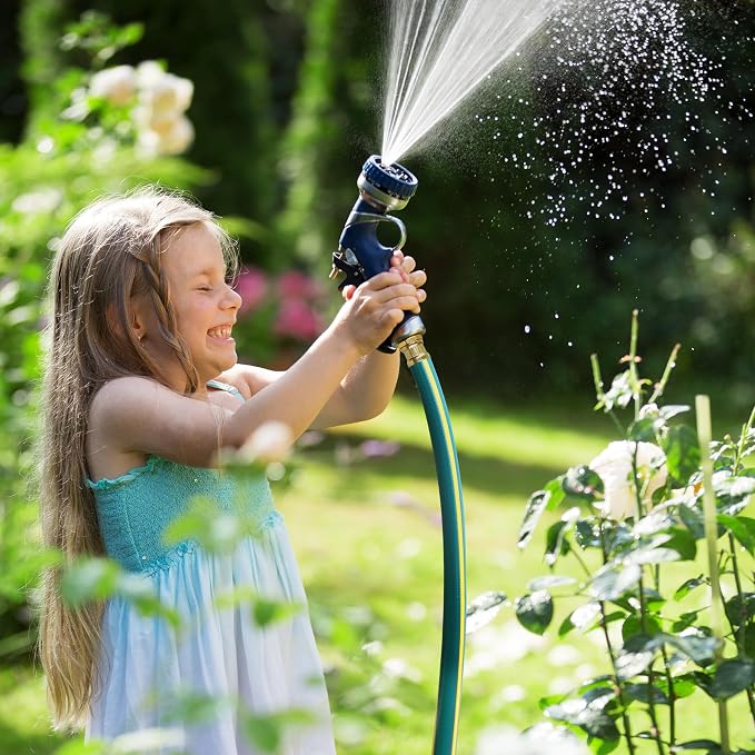 Solution4Patio Short Leader Green Garden Hose 3/4 in. x 12 ft. -Kink Free - Image 6