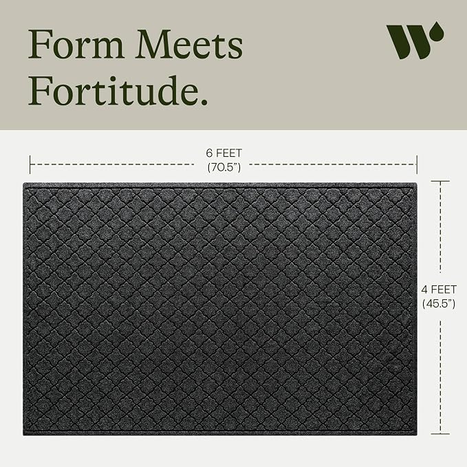 WaterHog Heavy Duty Doorway Mat, Made in USA, Durable & Skid-Resistant Entryway - Image 3