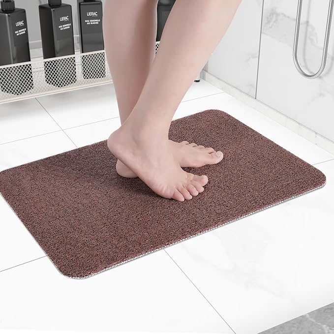 Non-Slip Bathtub Mat, Anti Slip Shower Mat, Fast Drying Bathtub Mats, Foot by Hargiis