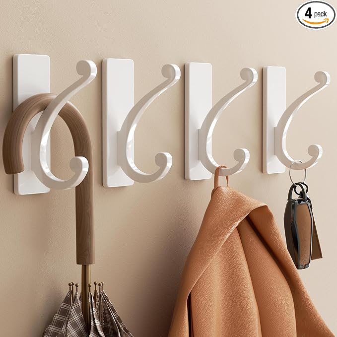 Adhesive Wall Hook for Towel/Coat by jockcaras