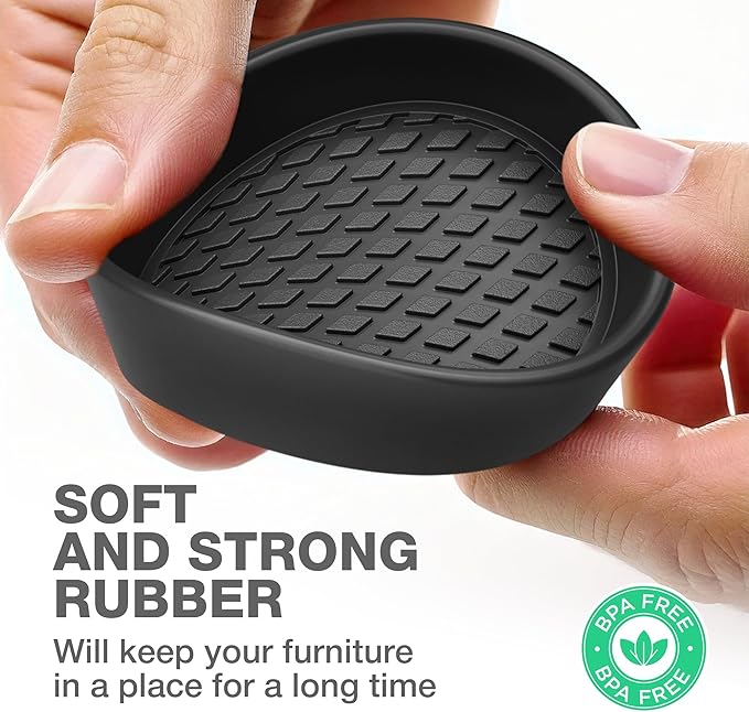 Furniture Cups X-PROTECTOR – 2.5" Caster Cups 8 PCS – Round Furniture Coasters - Image 4
