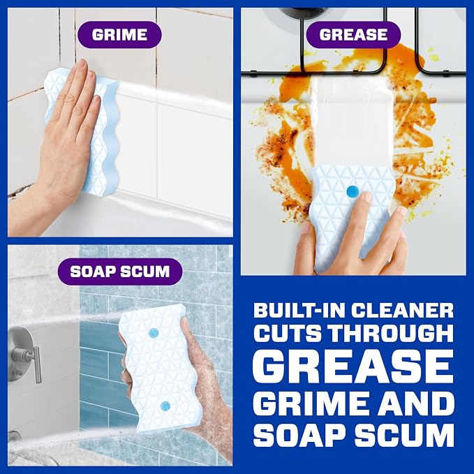 Mr. Clean Magic Eraser Foaming Sponge, All Purpose Cleaner, Dawn Cleaning Power - Image 6