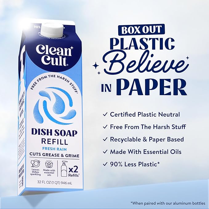 Cleancult Dish Soap Liquid Refill - Image 2