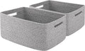 OIAHOMY Storage Basket for Shelves, Closet Cube Storage Bins Baskets for by MasterofSpaceOptimization
