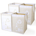 Recycle Waste Bag for Kitchen Home- Indoor Recycling Bins Trash Sorting by REFARICO