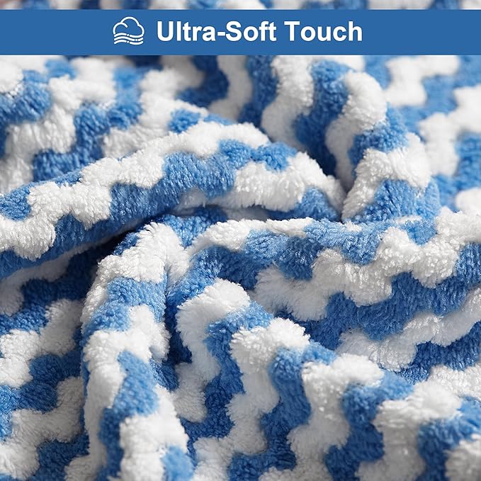 JOYMOOP 5 Pack Microfiber Cleaning Cloth, All-Purpose Microfiber Towels - Image 4
