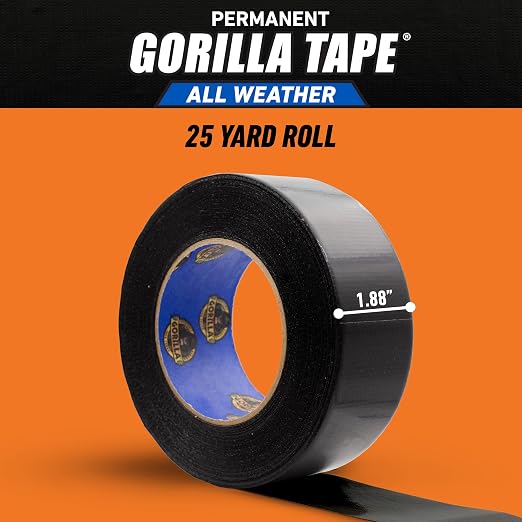 Gorilla All Weather Duct Tape, 1.88" x 25 yd | UV Resistant | Waterproof | - Image 6