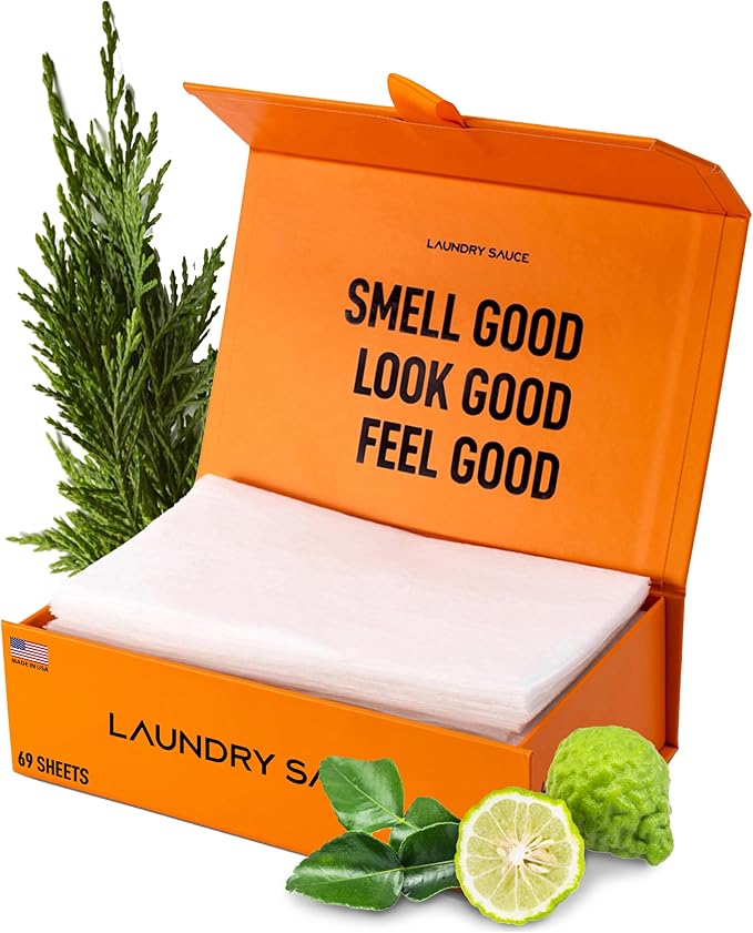 Laundry Sauce - Laundry Dryer Sheets, Luxury Fragrance, Contains Essential Oils by LAUNDRYSAUCE