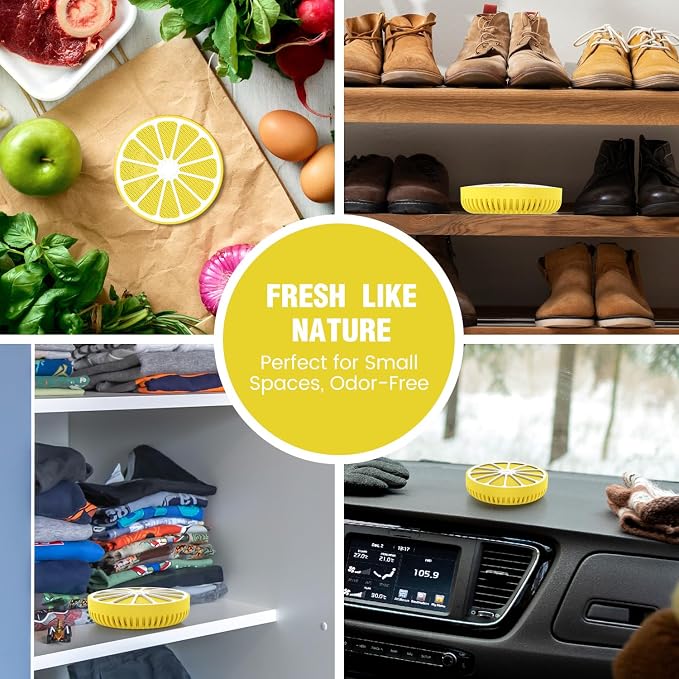 Refrigerator Deodorizer for Kitchen & Small Spaces, 2 Years Fresh Odor - Image 8