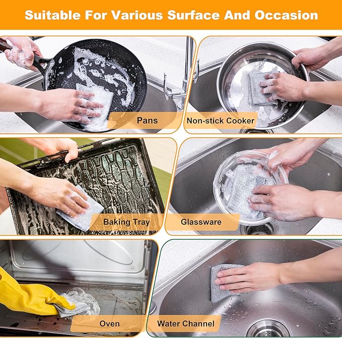 Non Scratch Wire Dishcloth - Image 3