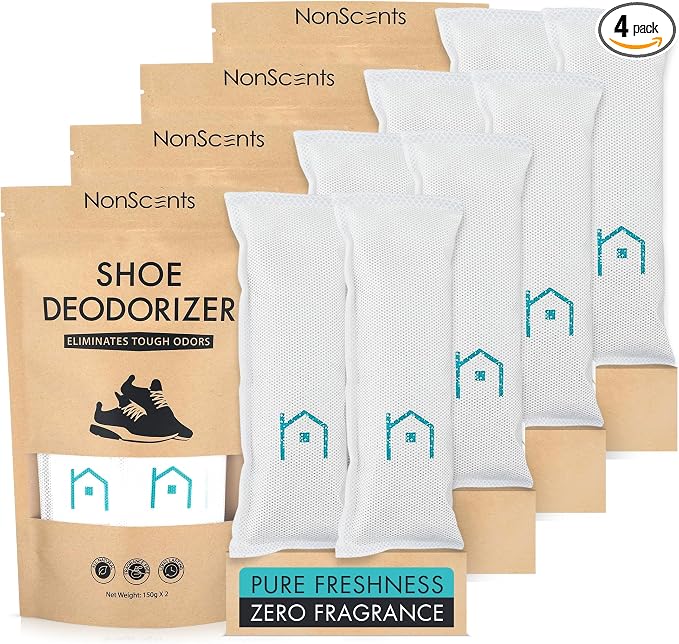 NonScents Shoe Deodorizer 4-Pack by NonScents
