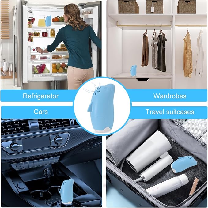 Asltw Dolphin Refrigerator Deodorizer, Refrigerator Odor Eliminator, Fridge Air - Image 6