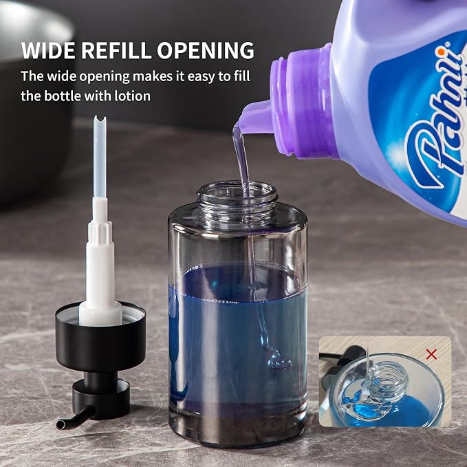 Enra Thick Glass Soap Dispenser - Image 5