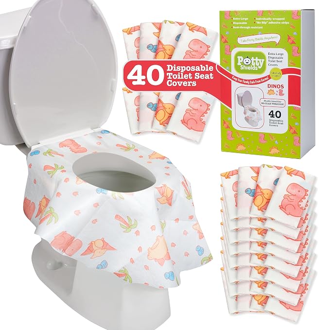 Toilet Seat Covers Disposable by PottyShields