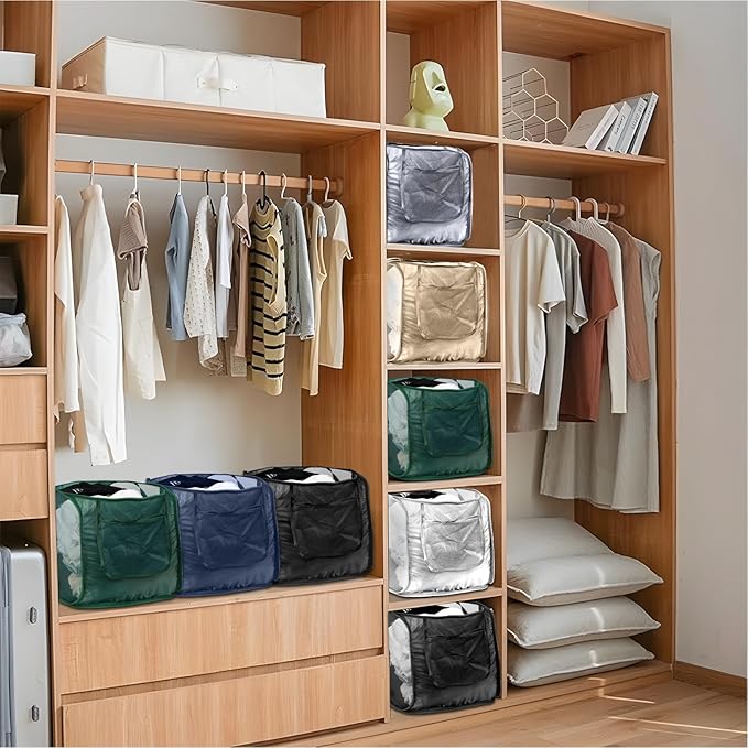 5 Pack Closet Storage Bins, Storage Containers - Image 4