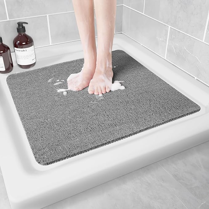 Non Slip Shower Mat, Anti Slip Bath Mat, Quick Drying Bath Tub Mats, Foot by Hargiis