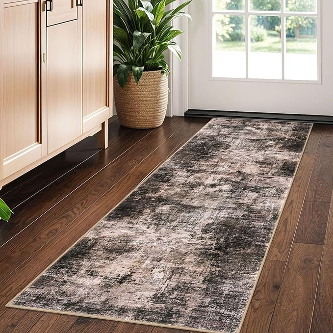IOHOUZE Abstract Runner Rug 2x5 Ft Washable Runners by iOhouze