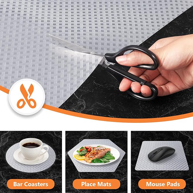 Shelf Liners for Kitchen Cabinets Refrigerator Liners Waterproof & Oil-Proof - Image 5