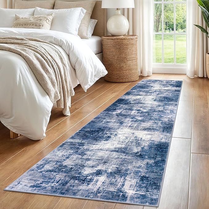 IOHOUZE Abstract Runner Rug 2x8 Ft Washable Runners - Image 8