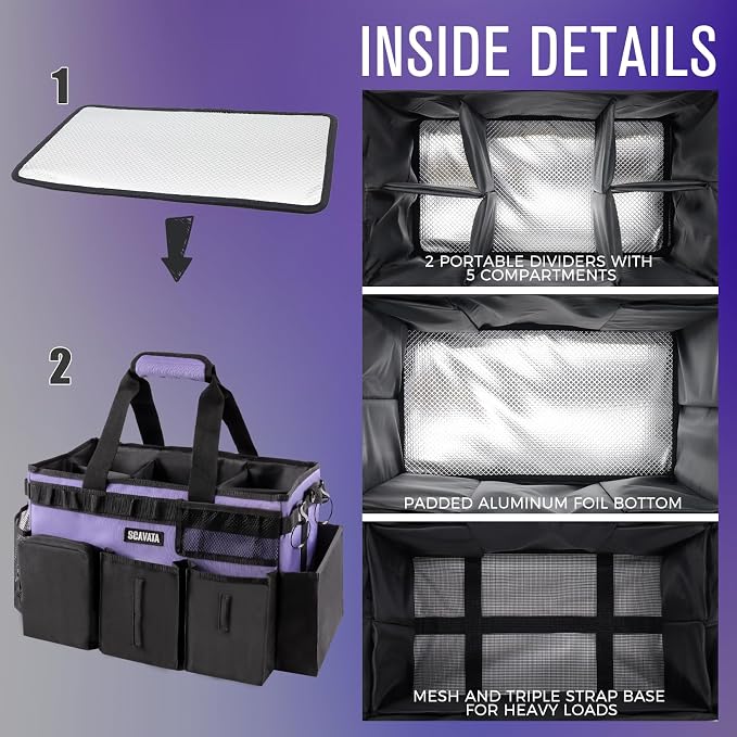 Wearable Cleaning Caddy Bag, Cleaning Caddy Supplies Organizer - Image 4