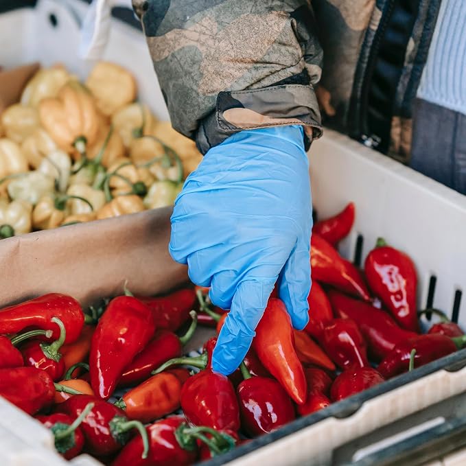 Disposable Nitrile Exam Gloves, Nitrile Gloves Disposable Latex Free, Medical - Image 5
