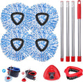 Mop Heads Replacements Complete Combo Set by BocaStory
