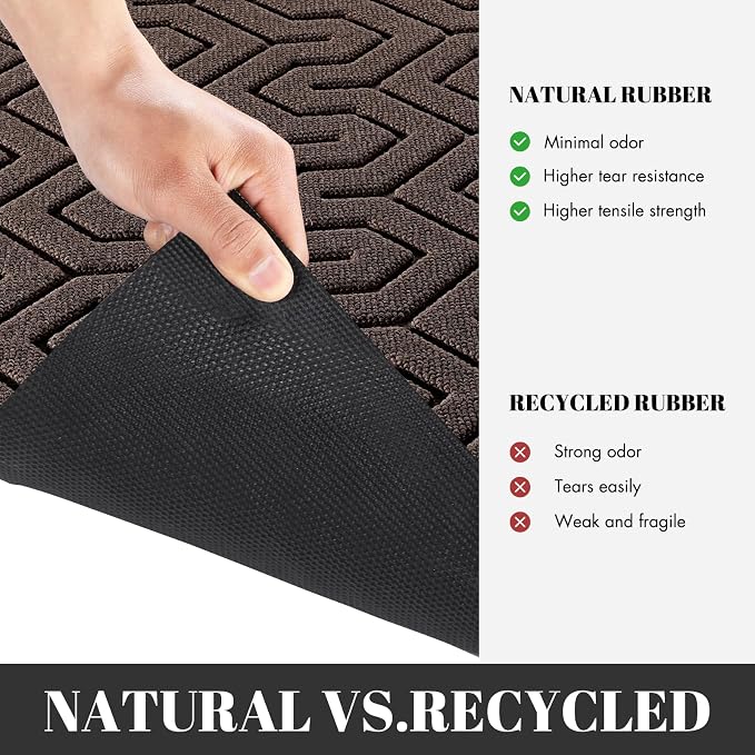 Yimobra Large Door Mat Outside Entrance 47x24, Waterproof Heavy Duty Outdoor - Image 6