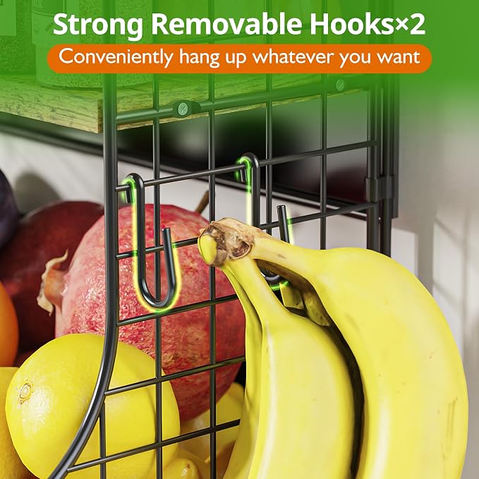 2 Pack Magnetic Shelf for Fridge - Image 6