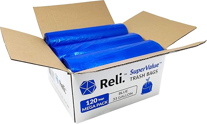 Reli. SuperValue 33 Gallon Recycling Bags Made in the USA - Image 2