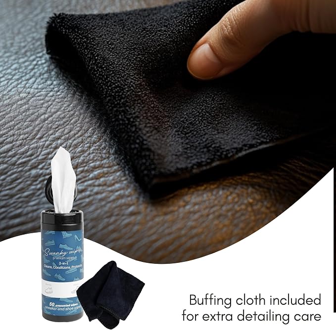 Swanky Shoe Cleaner Wipes - Image 5