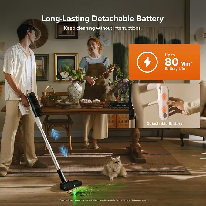 roborock H60 Hub Pro Cordless Stick Vacuum Cleaner - Image 4