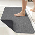 Bath Mat, Ultra Thin Bathroom Rugs, Rubber Bath Mats by BosapDirect