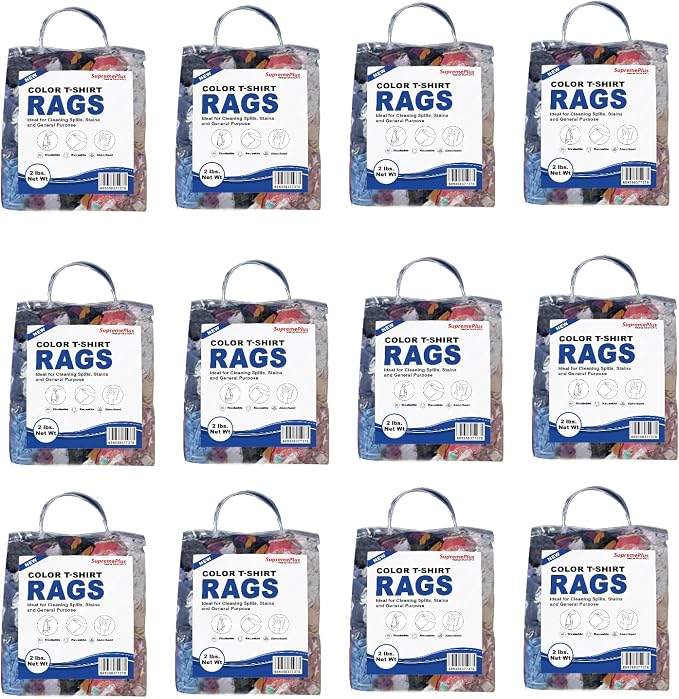 Premium Color Knit Cleaning Rags – Shop Rags Bulk by SupremePlus